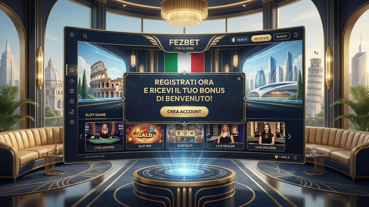 Registrazione con bonus